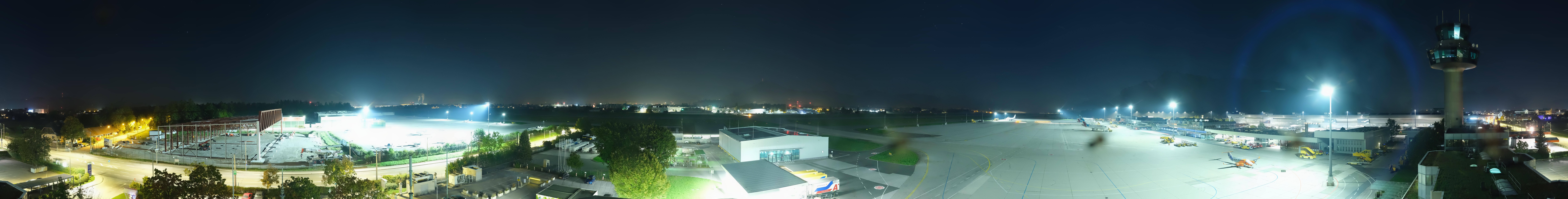 Archiv Foto Webcam Flughafen Salzburg