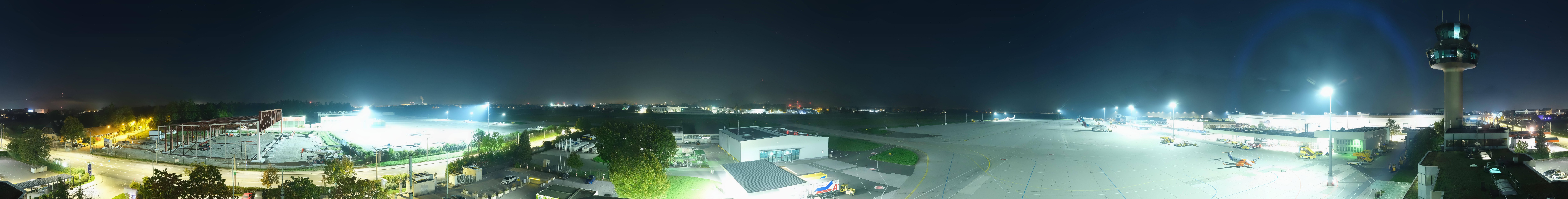 Archiv Foto Webcam Flughafen Salzburg
