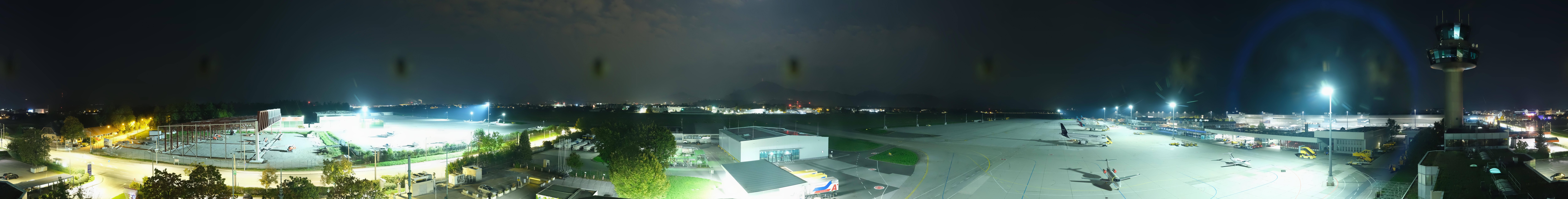 Archiv Foto Webcam Flughafen Salzburg