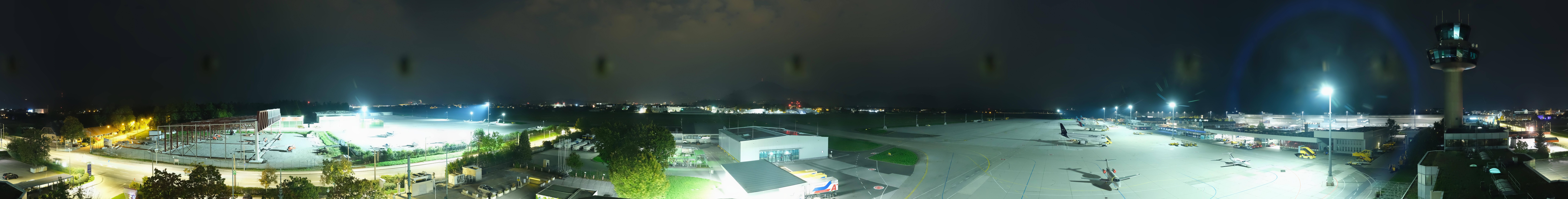 Archiv Foto Webcam Flughafen Salzburg