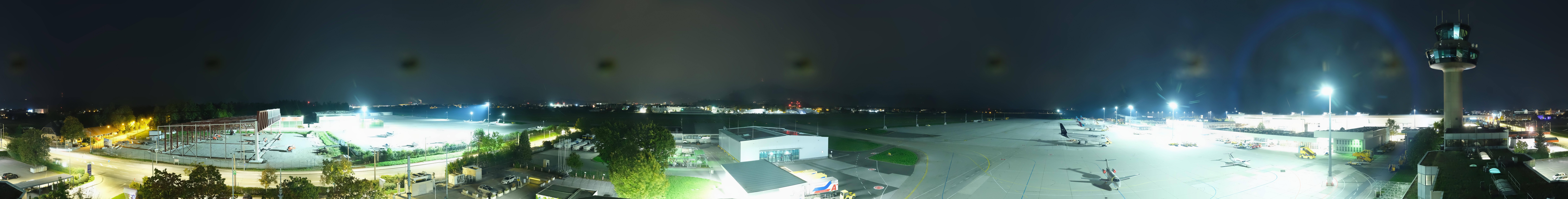 Archiv Foto Webcam Flughafen Salzburg