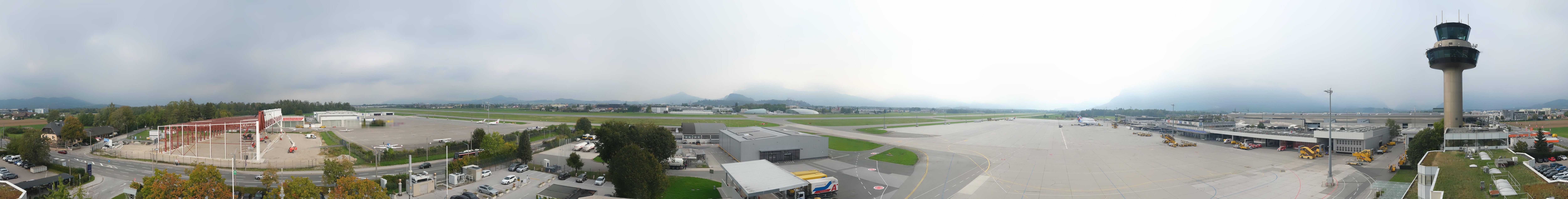 Archived image Webcam Salzburg Airport Panorama