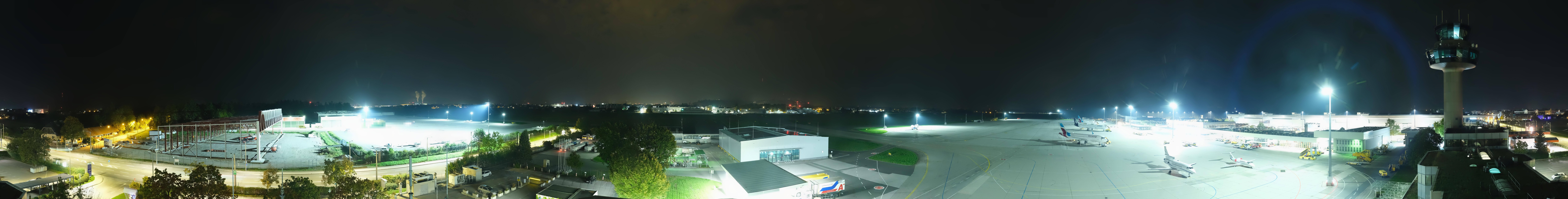Archiv Foto Webcam Flughafen Salzburg