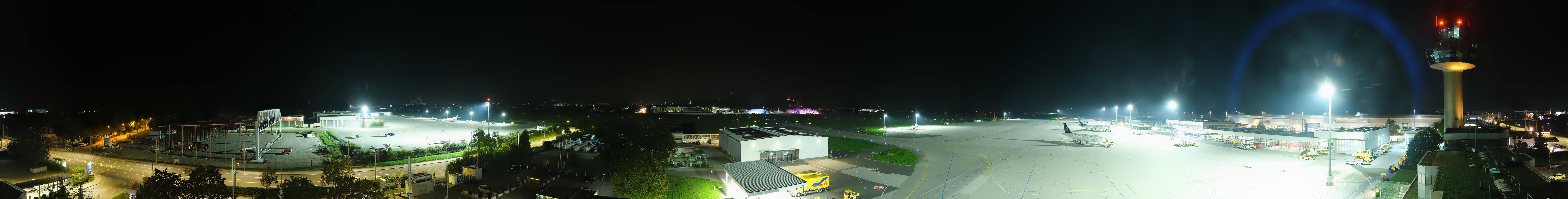 Archiv Foto Webcam Flughafen Salzburg