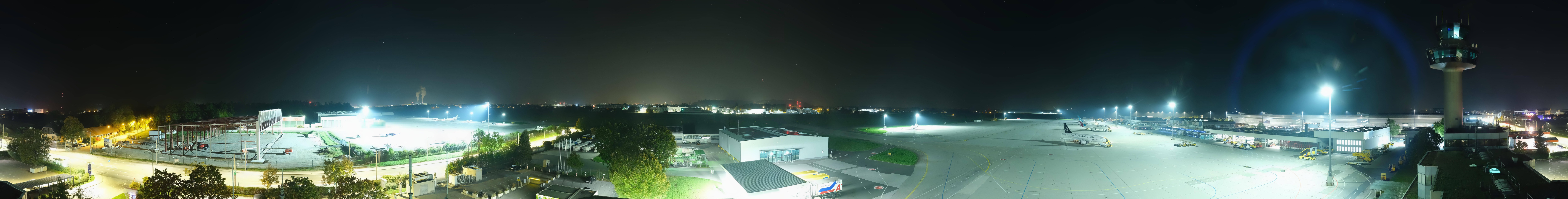 Archiv Foto Webcam Flughafen Salzburg