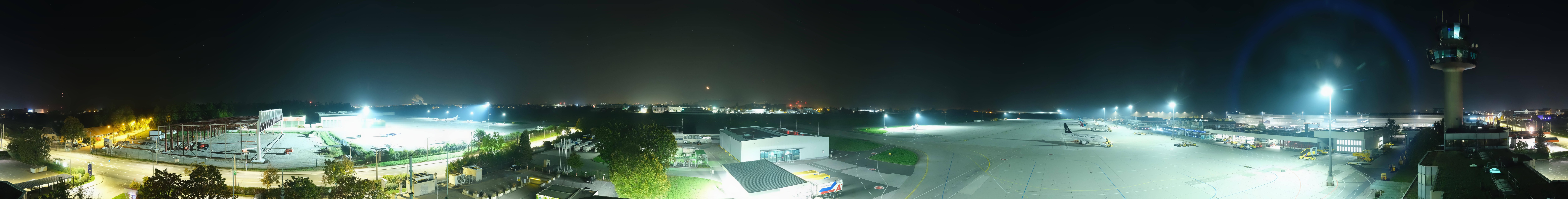 Archiv Foto Webcam Flughafen Salzburg
