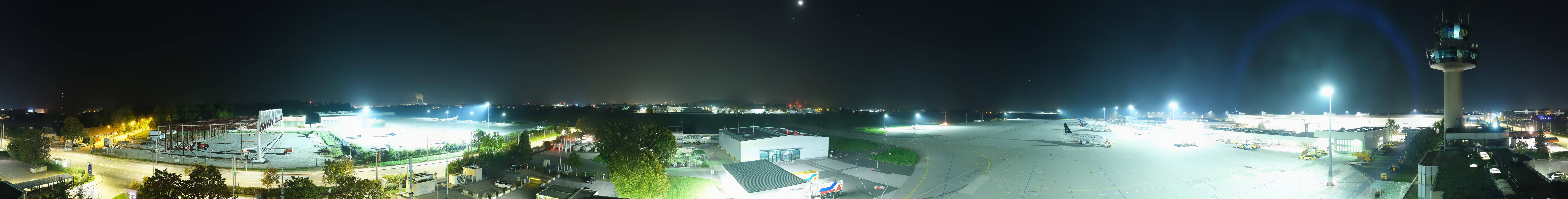 Archiv Foto Webcam Flughafen Salzburg