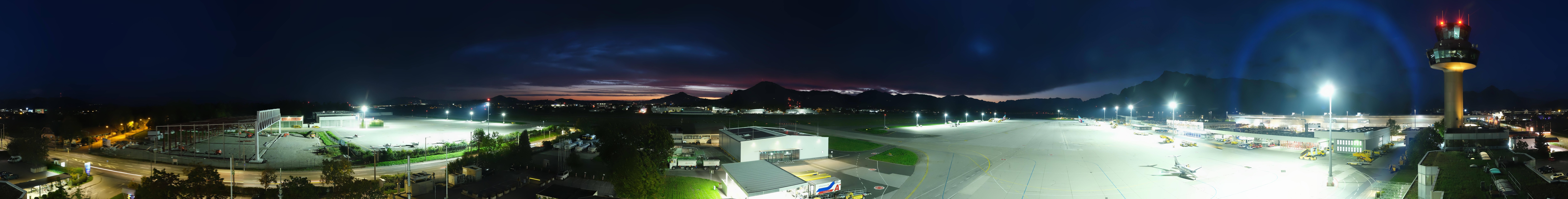 Archived image Webcam Salzburg Airport Panorama
