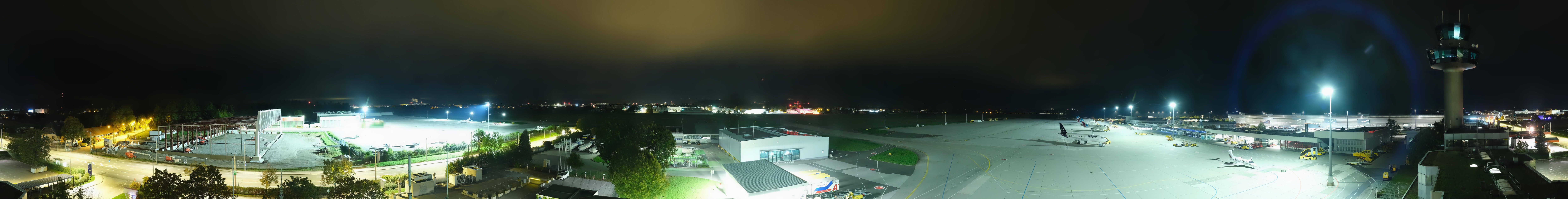 Archiv Foto Webcam Flughafen Salzburg