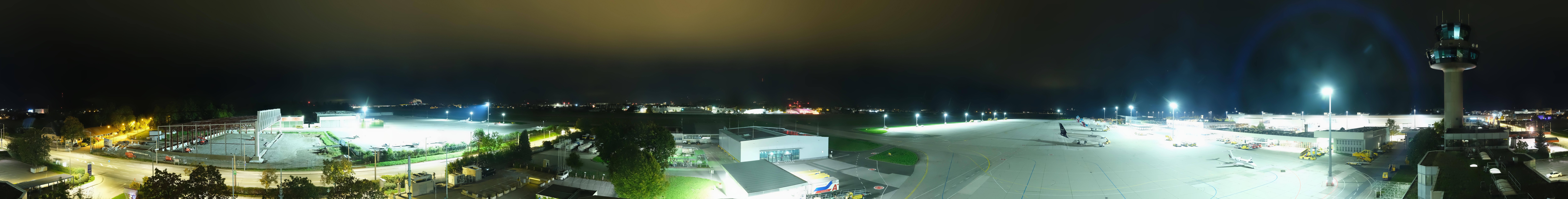 Archiv Foto Webcam Flughafen Salzburg