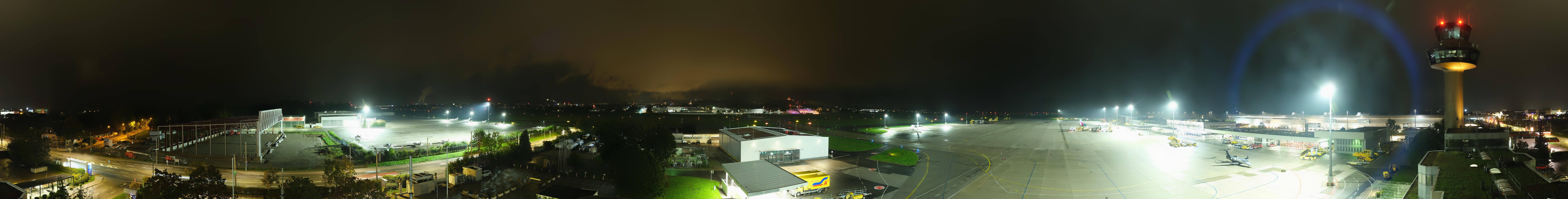 Archiv Foto Webcam Flughafen Salzburg