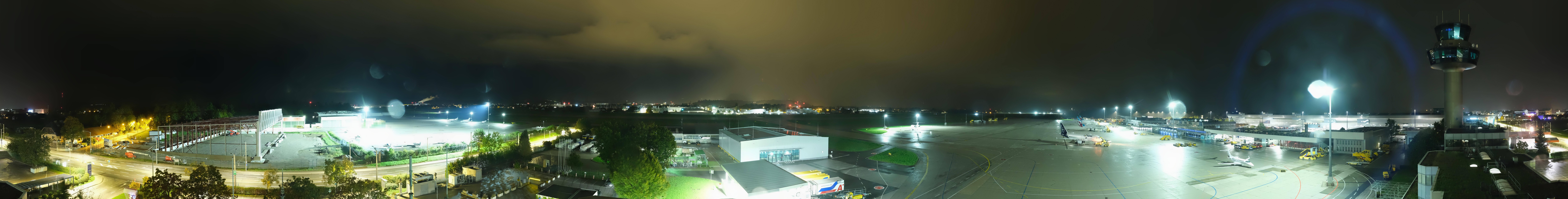 Archiv Foto Webcam Flughafen Salzburg