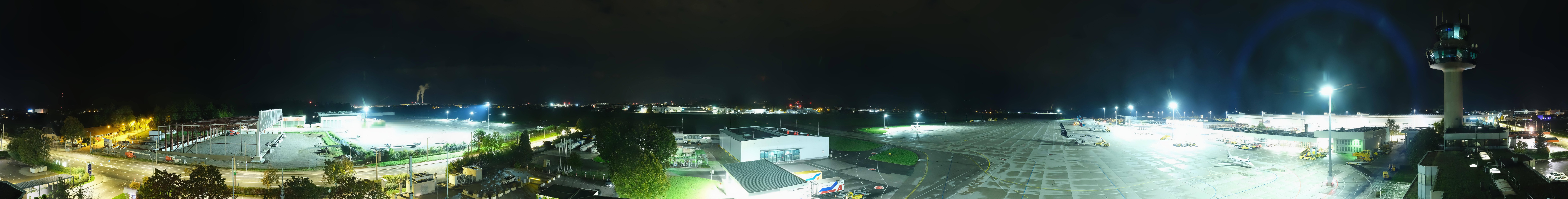 Archiv Foto Webcam Flughafen Salzburg