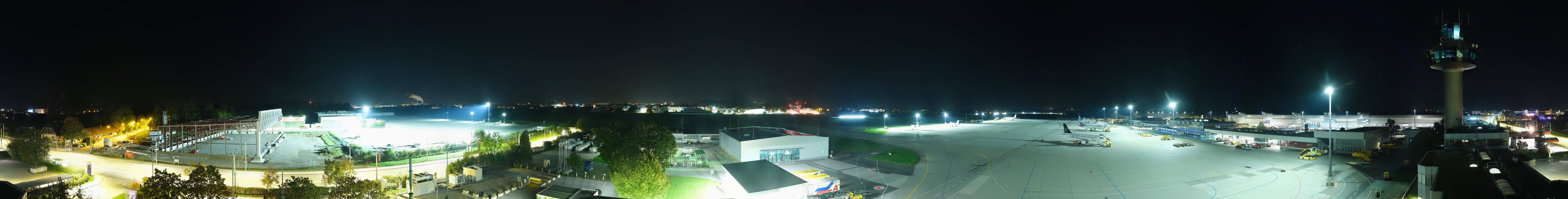 Archiv Foto Webcam Flughafen Salzburg