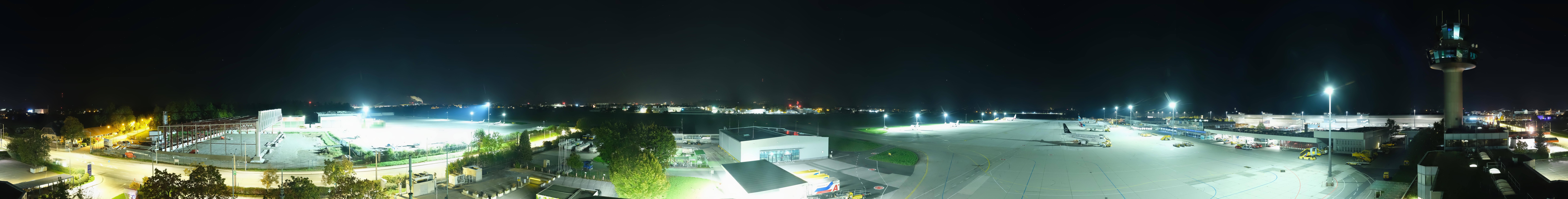 Archiv Foto Webcam Flughafen Salzburg