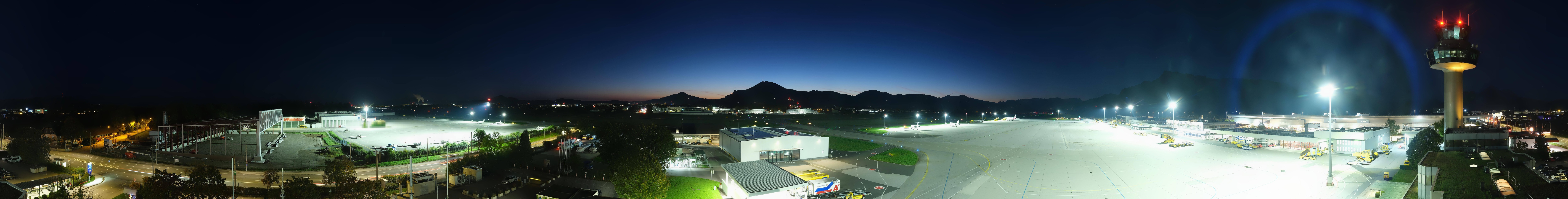 Archiv Foto Webcam Flughafen Salzburg