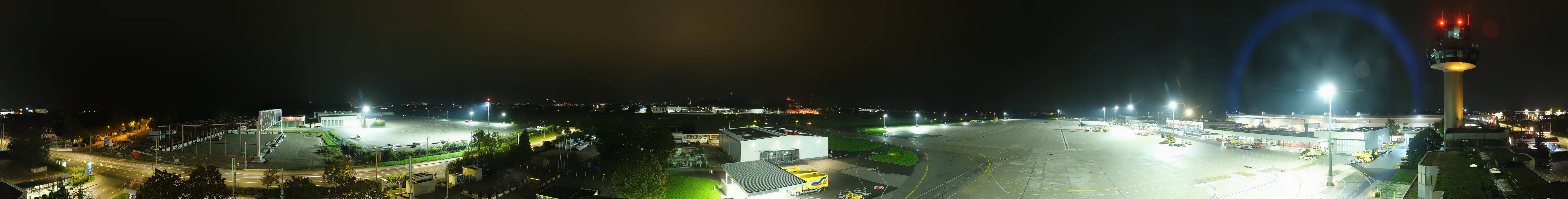 Archiv Foto Webcam Flughafen Salzburg