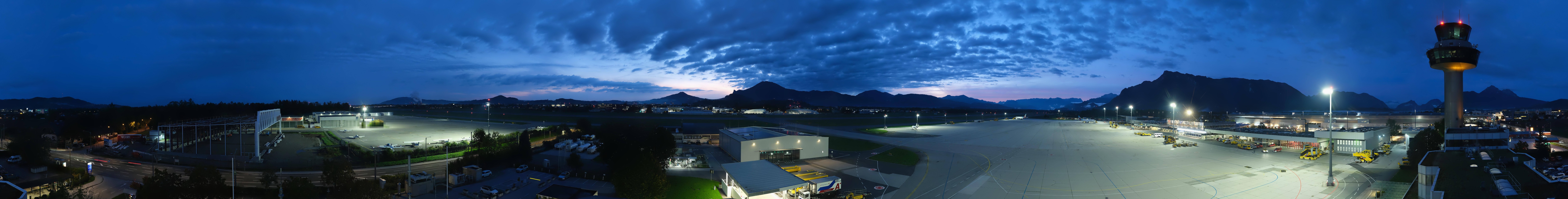 Archived image Webcam Salzburg Airport Panorama