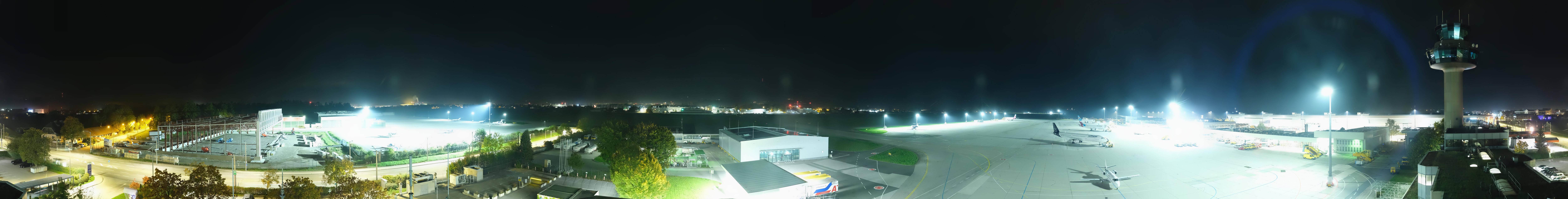 Archiv Foto Webcam Flughafen Salzburg