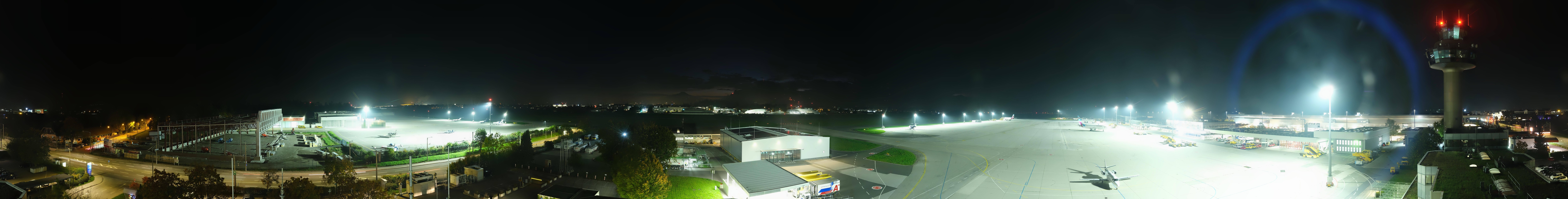 Archiv Foto Webcam Flughafen Salzburg