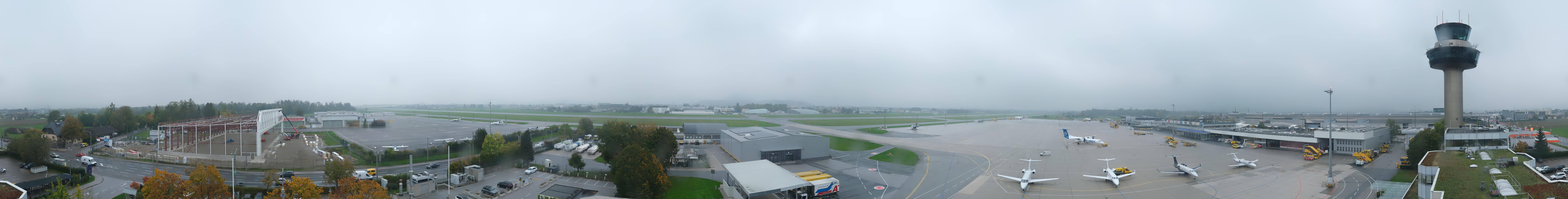 Archiv Foto Webcam Flughafen Salzburg