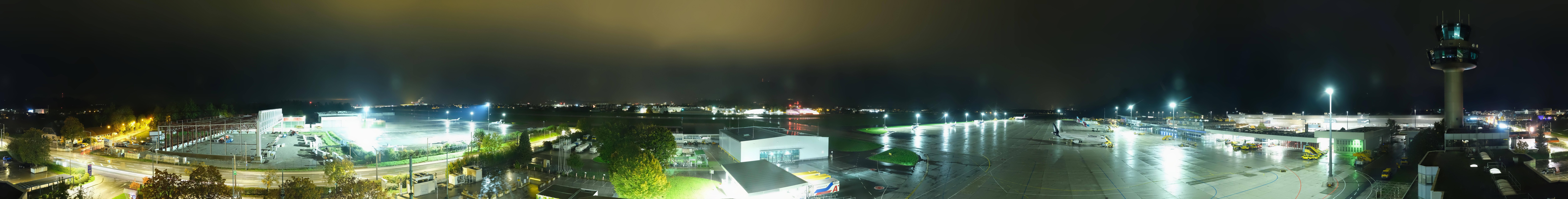 Archiv Foto Webcam Flughafen Salzburg