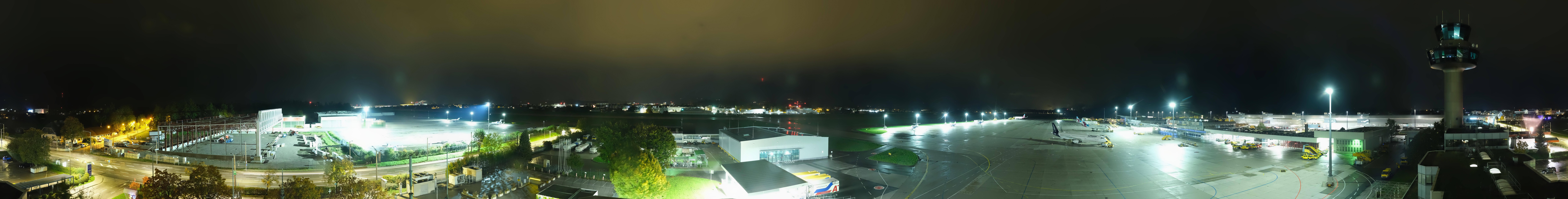 Archiv Foto Webcam Flughafen Salzburg