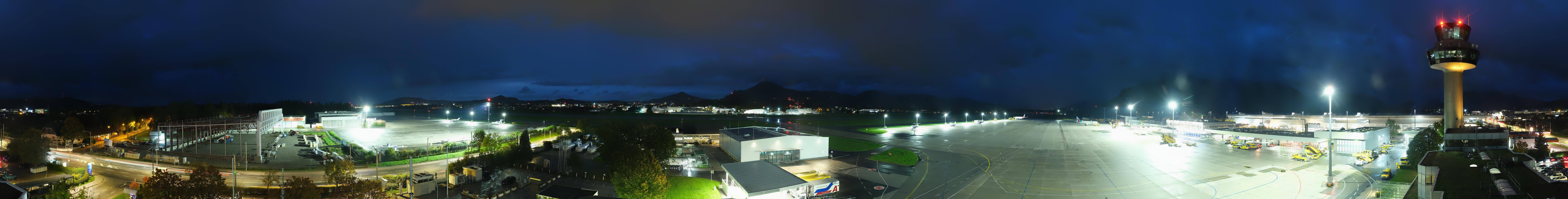 Archiv Foto Webcam Flughafen Salzburg