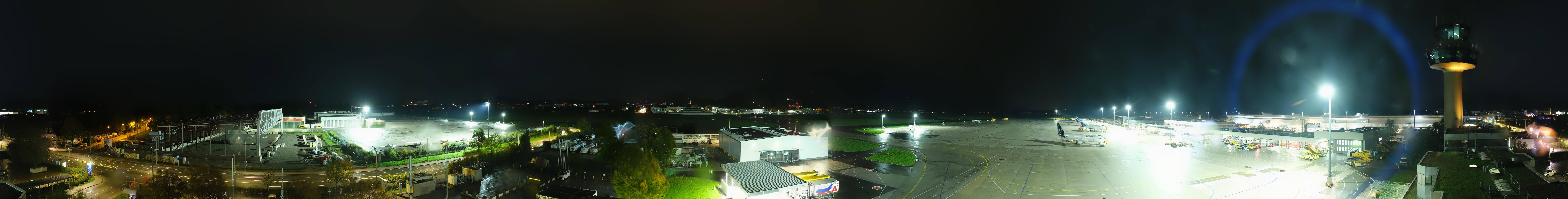 Archived image Webcam Salzburg Airport Panorama