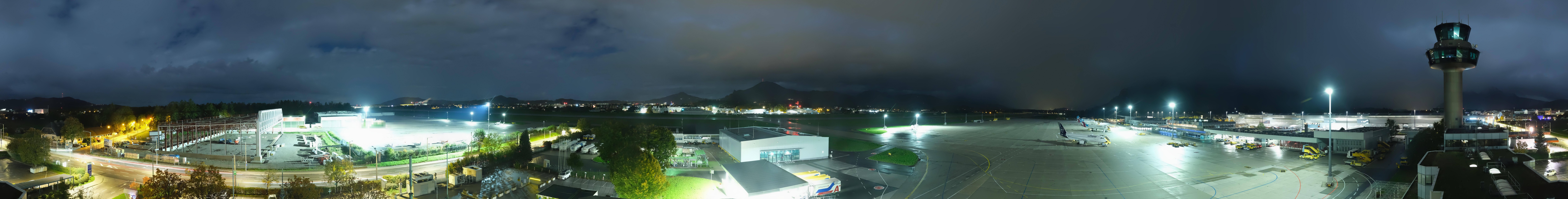 Archived image Webcam Salzburg Airport Panorama