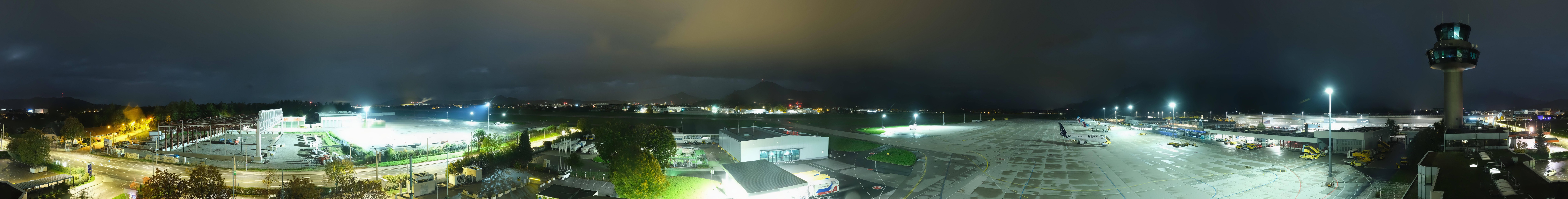 Archived image Webcam Salzburg Airport Panorama