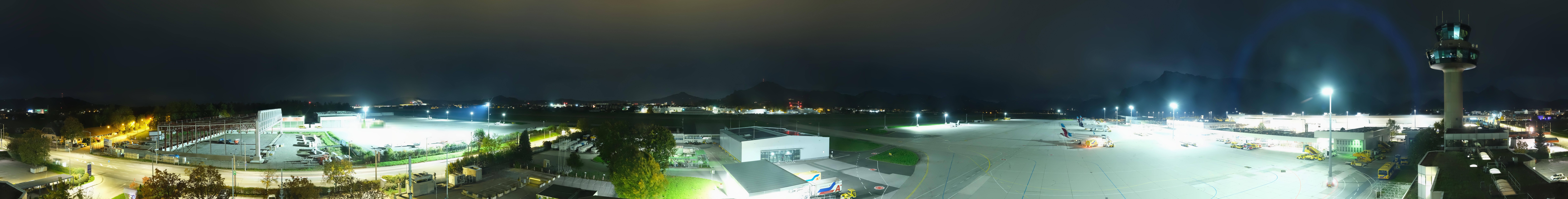 Archiv Foto Webcam Flughafen Salzburg
