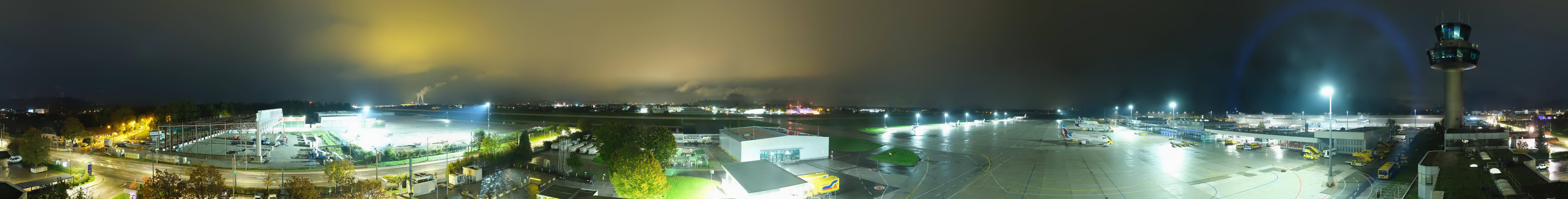 Archiv Foto Webcam Flughafen Salzburg