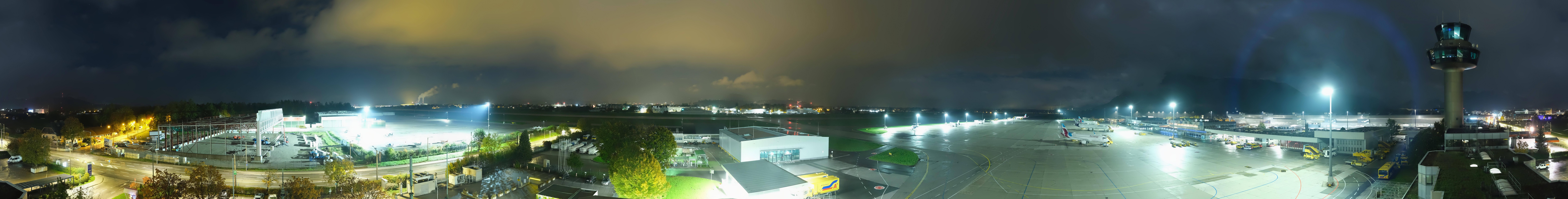 Archiv Foto Webcam Flughafen Salzburg