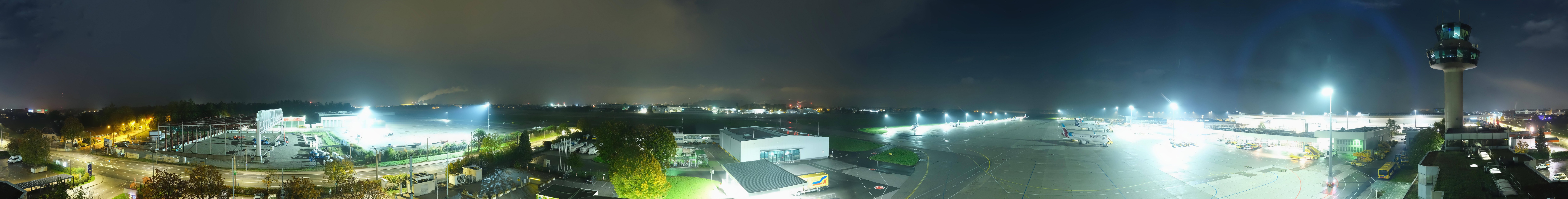 Archiv Foto Webcam Flughafen Salzburg