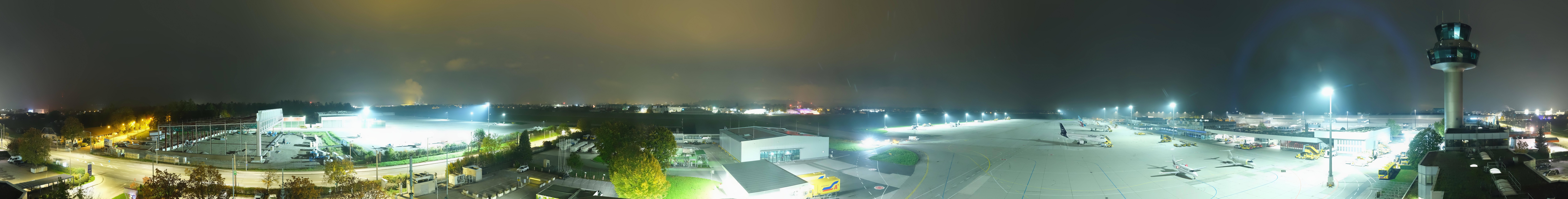 Archiv Foto Webcam Flughafen Salzburg