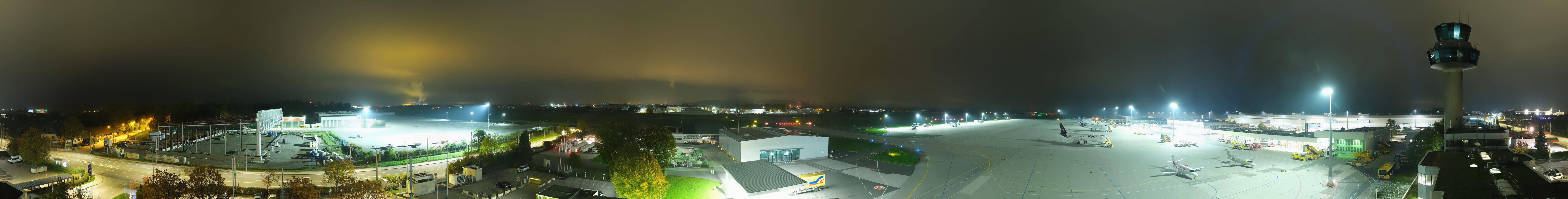 Archiv Foto Webcam Flughafen Salzburg