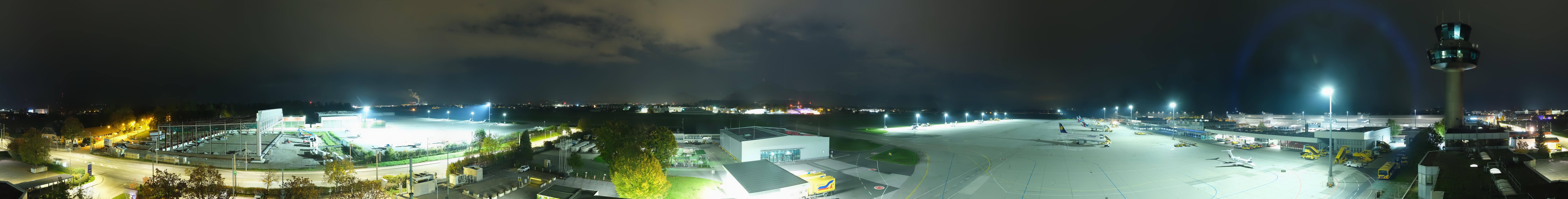 Archiv Foto Webcam Flughafen Salzburg