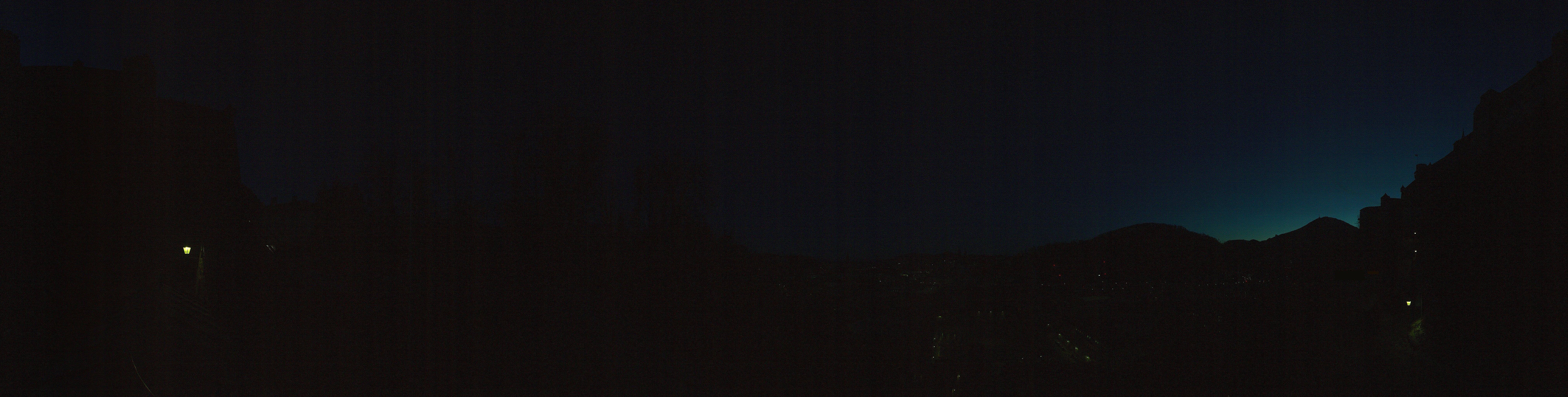 Archived image Webcam Panoramic view from Salzburg funicular