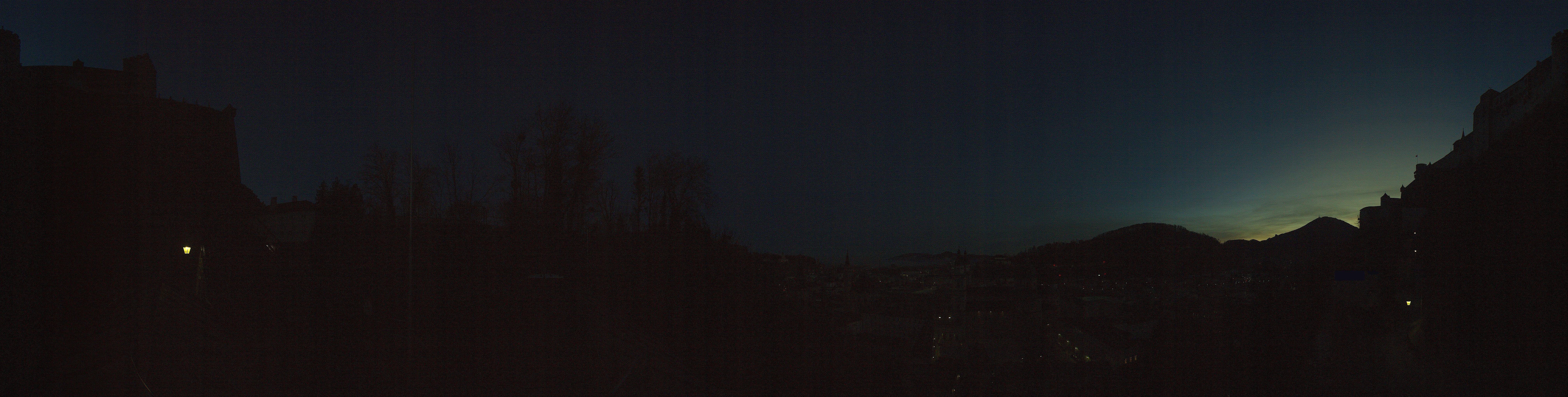 Archived image Webcam Panoramic view from Salzburg funicular