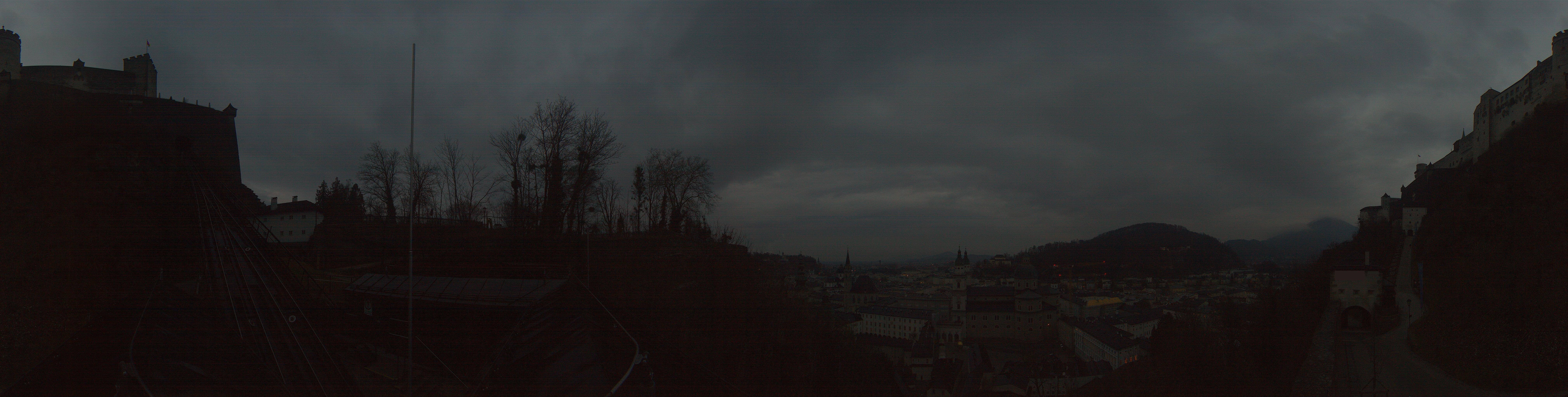 Archiv Foto Webcam Panorama Salzburg Festungsbahn