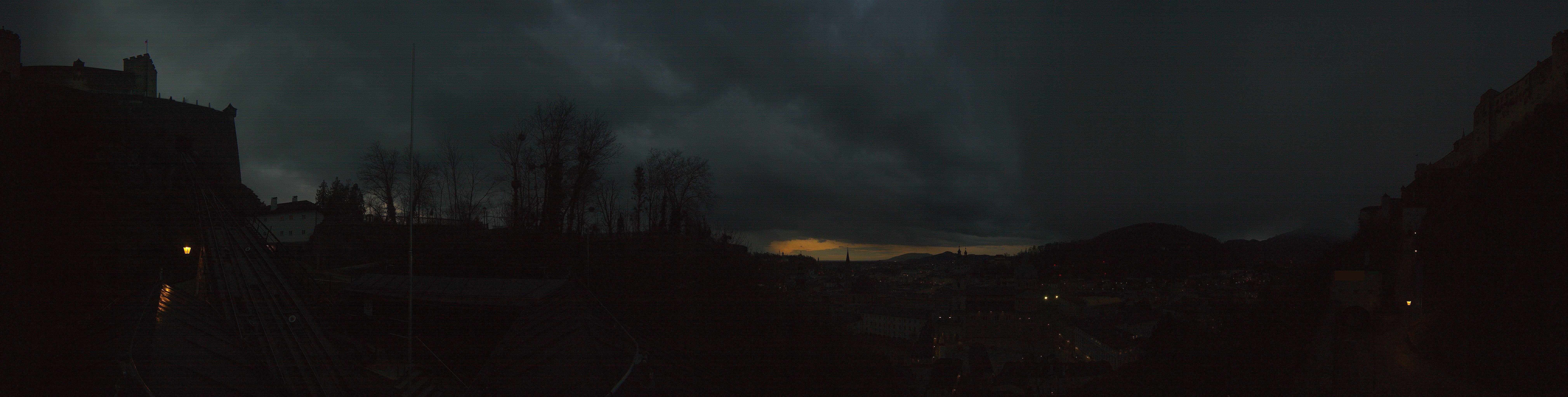 Archiv Foto Webcam Panorama Salzburg Festungsbahn