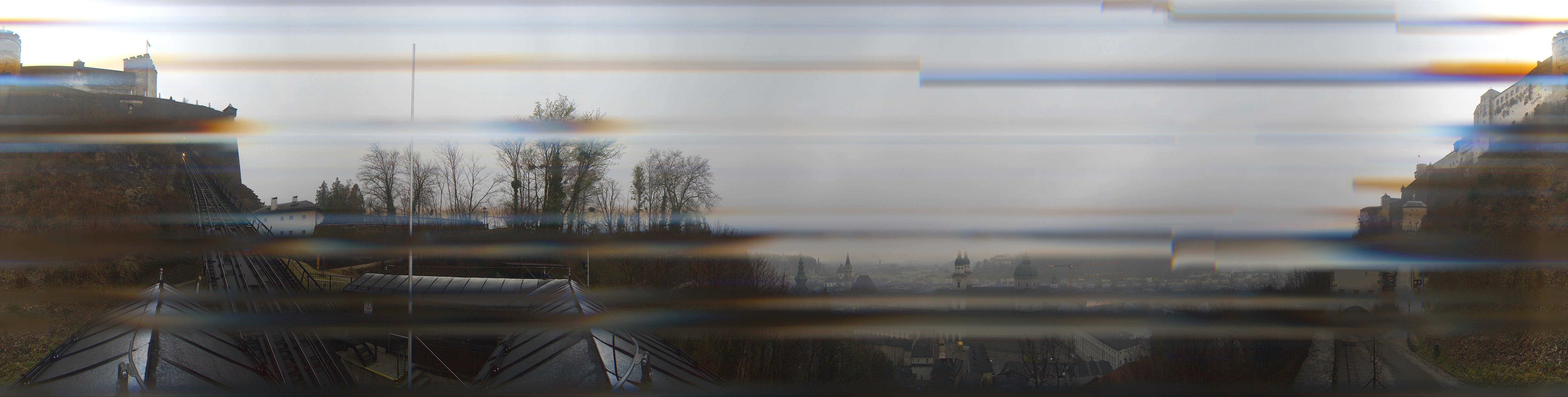 Archiv Foto Webcam Panorama Salzburg Festungsbahn