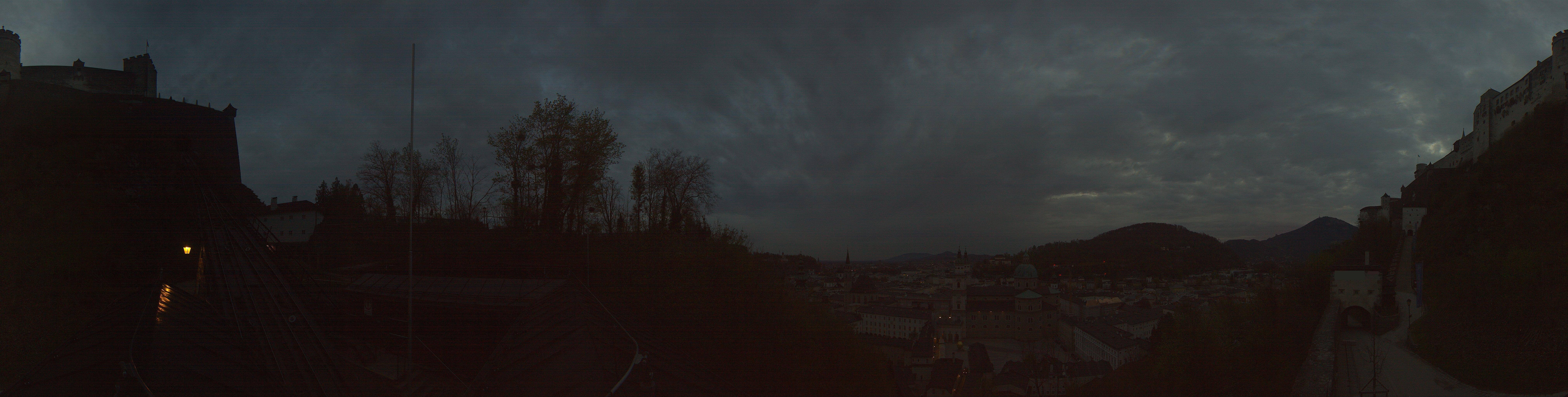 Archiv Foto Webcam Panorama Salzburg Festungsbahn