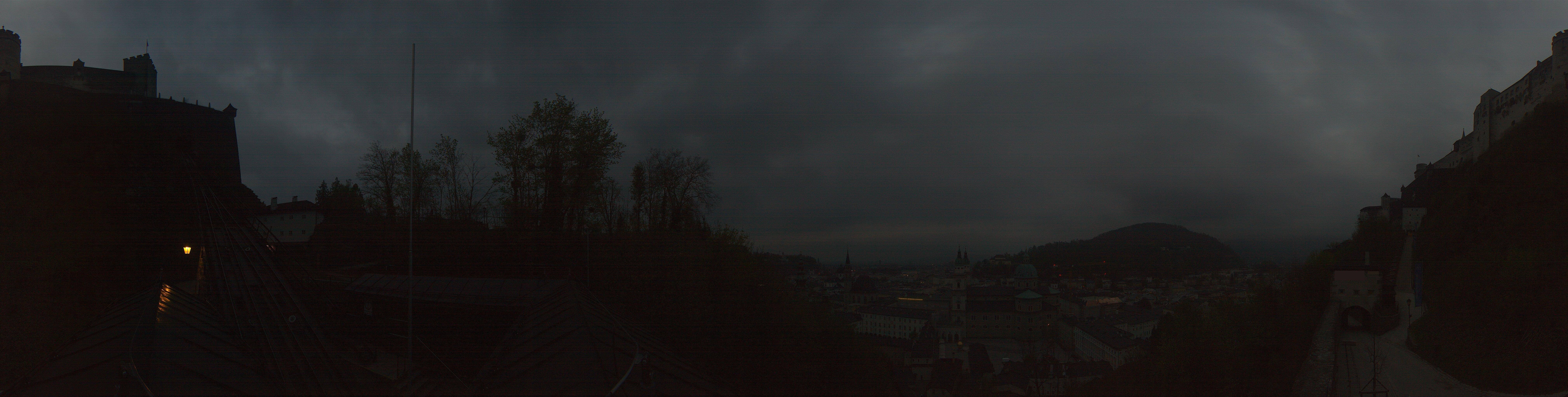 Archiv Foto Webcam Panorama Salzburg Festungsbahn