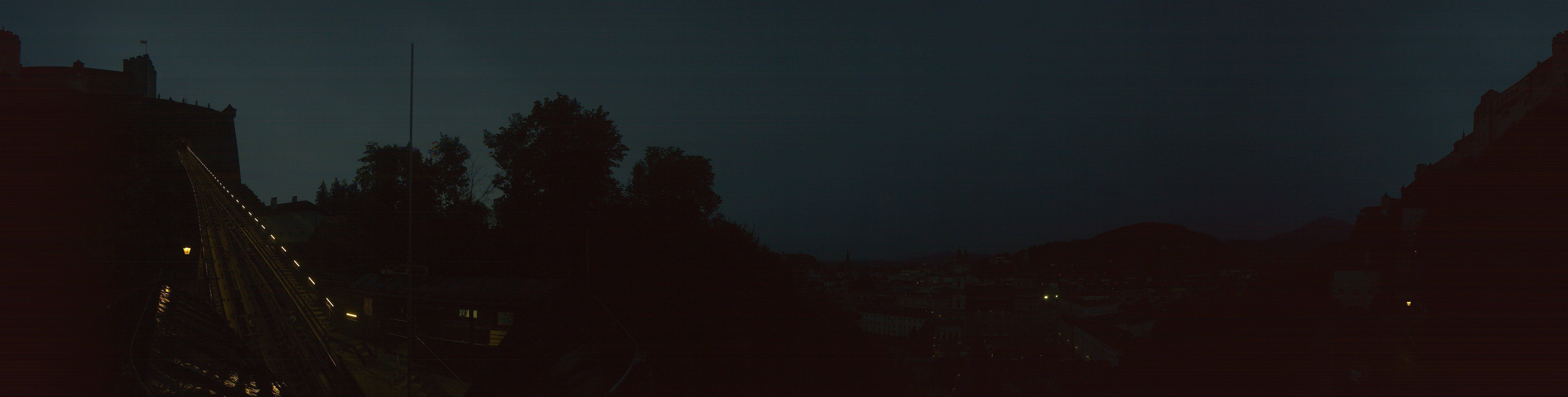 Archiv Foto Webcam Panorama Salzburg Festungsbahn