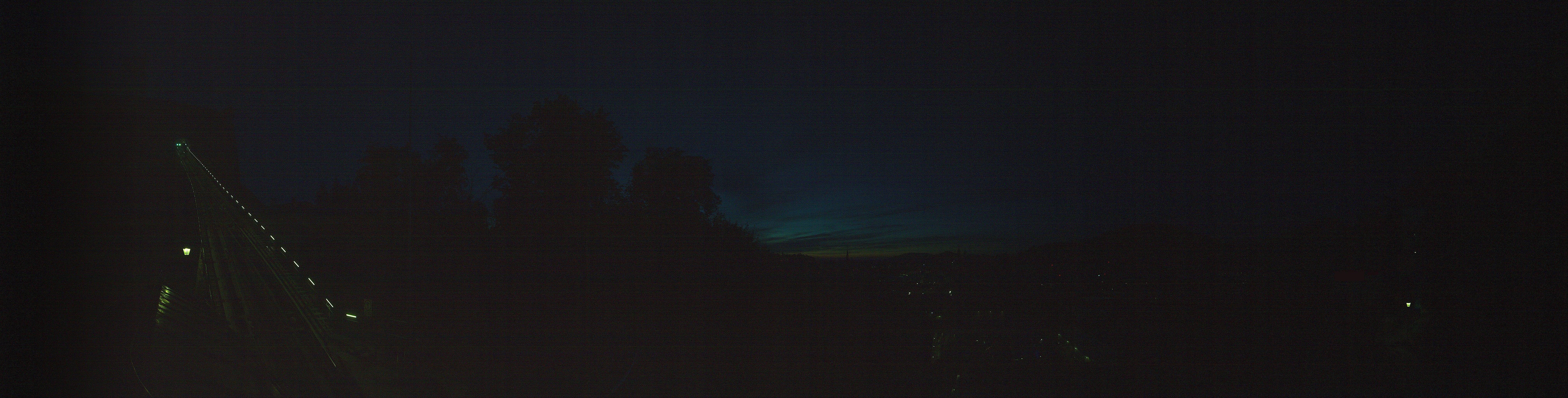 Archived image Webcam Panoramic view from Salzburg funicular