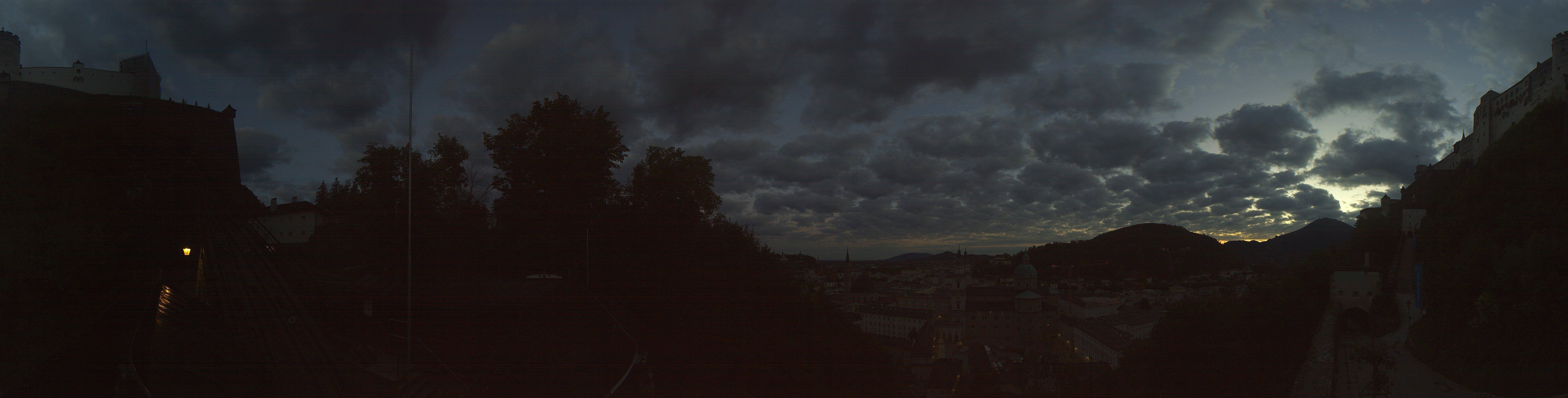 Archiv Foto Webcam Panorama Salzburg Festungsbahn