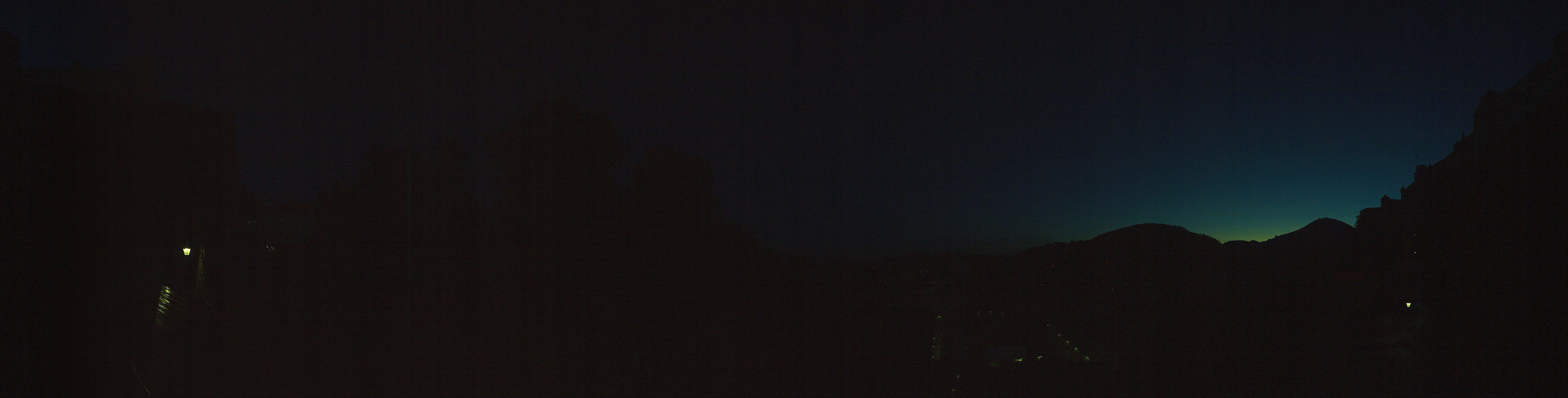 Archived image Webcam Panoramic view from Salzburg funicular