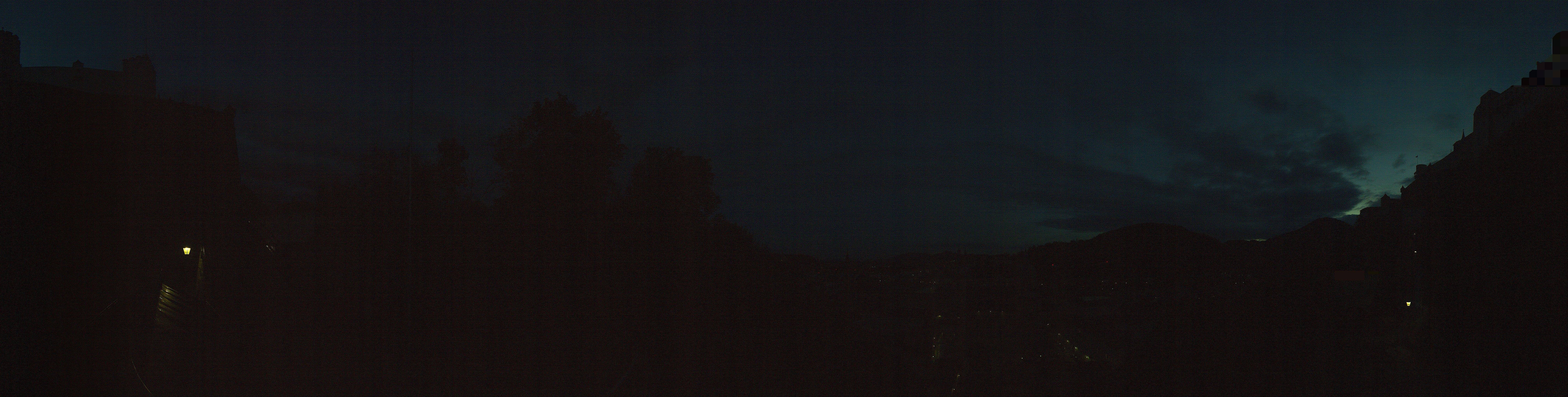 Archived image Webcam Panoramic view from Salzburg funicular
